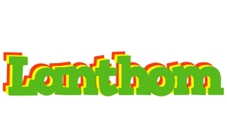 Lanthom crocodile logo