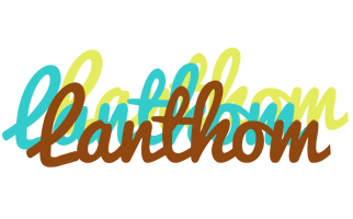 Lanthom cupcake logo