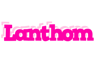 Lanthom dancing logo