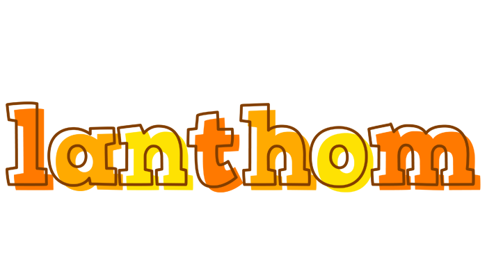 Lanthom desert logo