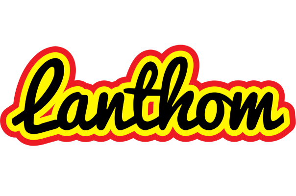 Lanthom flaming logo