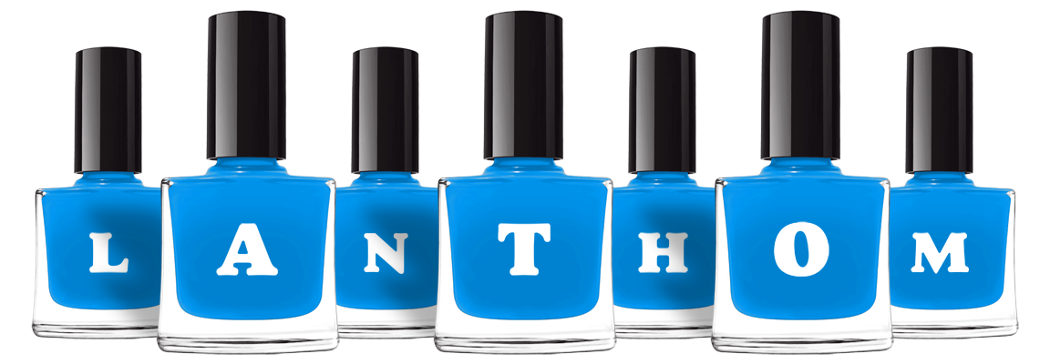 Lanthom glossy logo
