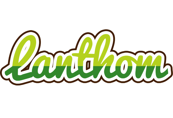 Lanthom golfing logo
