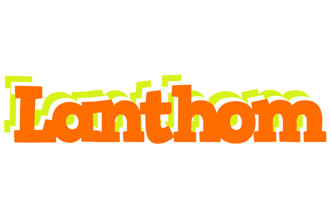 Lanthom healthy logo