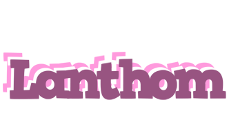 Lanthom relaxing logo