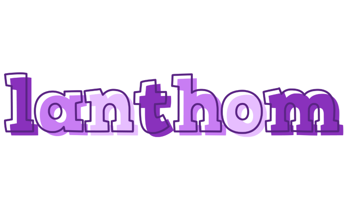 Lanthom sensual logo