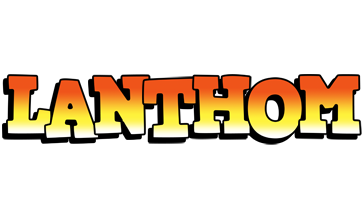 Lanthom sunset logo