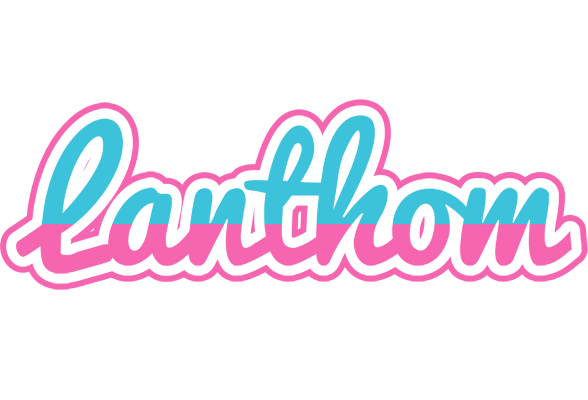 Lanthom woman logo