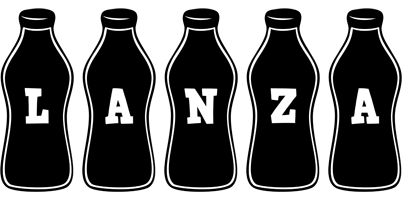 Lanza bottle logo