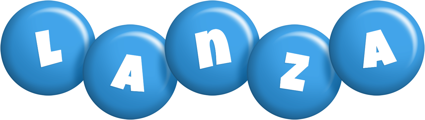 Lanza candy-blue logo