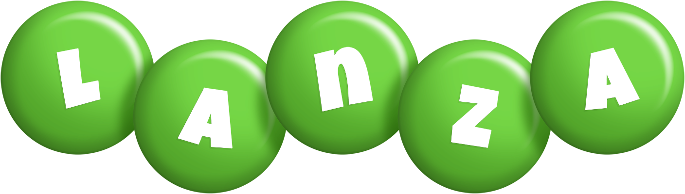 Lanza candy-green logo