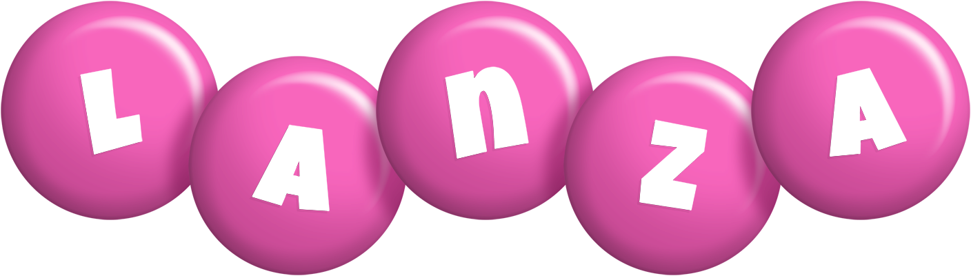Lanza candy-pink logo