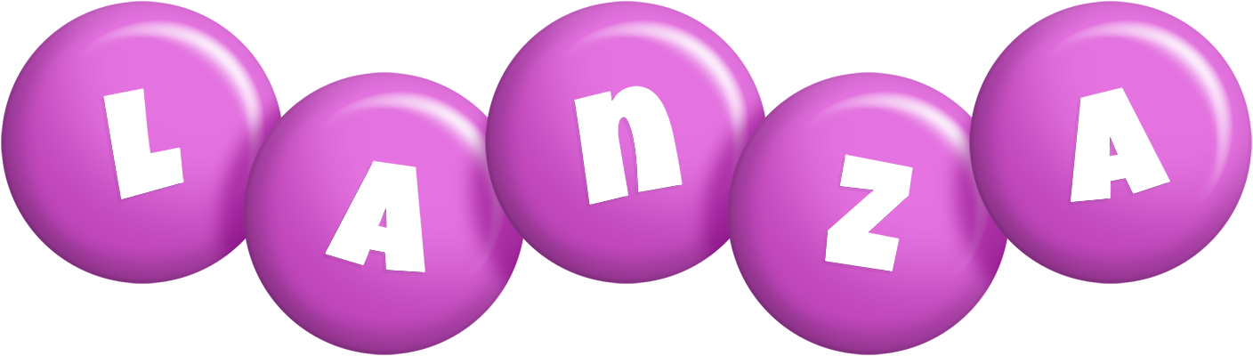 Lanza candy-purple logo