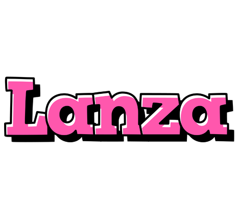 Lanza girlish logo