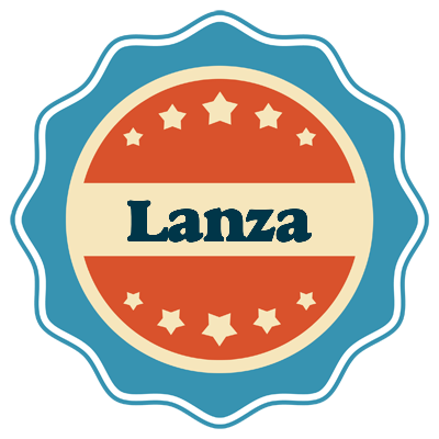 Lanza labels logo