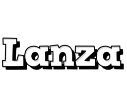 Lanza snowing logo