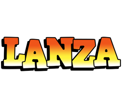 Lanza sunset logo