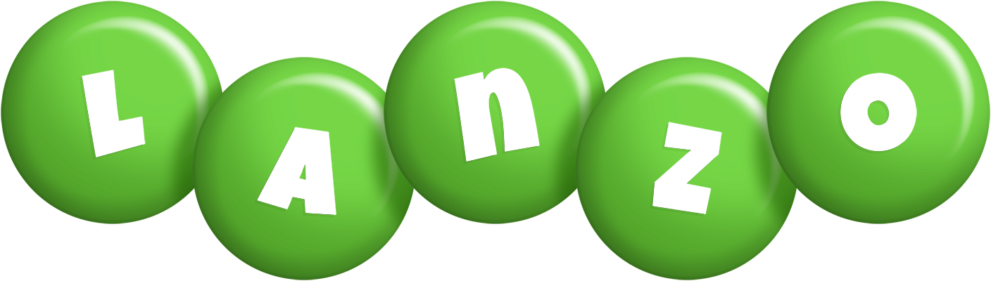 Lanzo candy-green logo