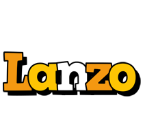 Lanzo cartoon logo