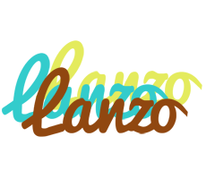 Lanzo cupcake logo