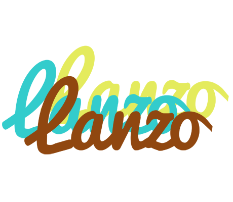 Lanzo cupcake logo