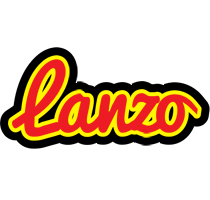 Lanzo fireman logo