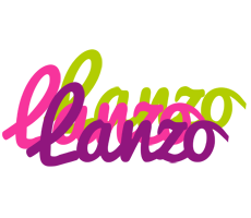 Lanzo flowers logo