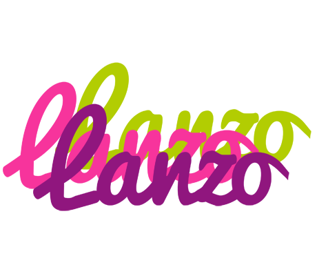 Lanzo flowers logo