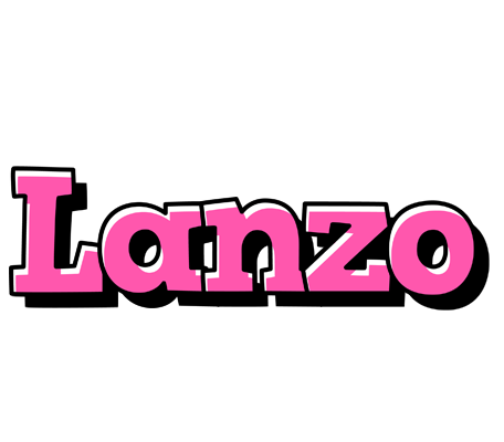 Lanzo girlish logo