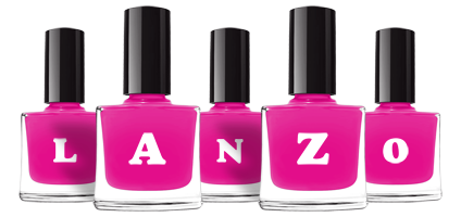 Lanzo nails logo