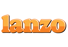 Lanzo orange logo