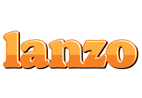Lanzo orange logo