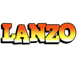 Lanzo sunset logo