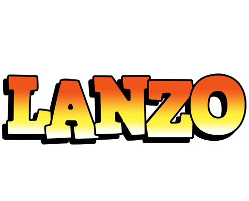 Lanzo sunset logo