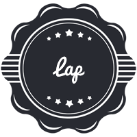 Lap badge logo