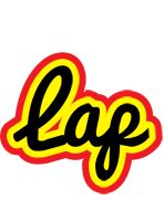 Lap flaming logo