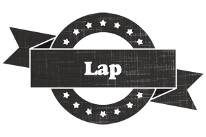 Lap grunge logo