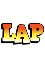 Lap sunset logo