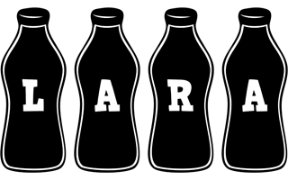 Lara bottle logo