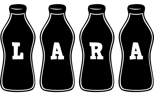 Lara bottle logo