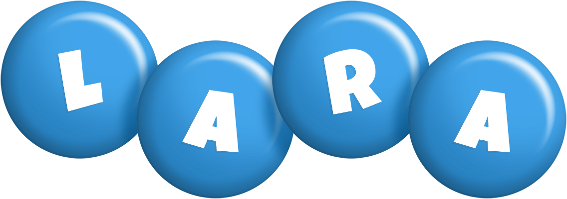 Lara candy-blue logo