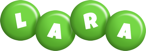 Lara candy-green logo