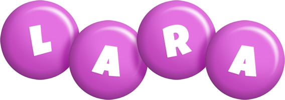 Lara candy-purple logo