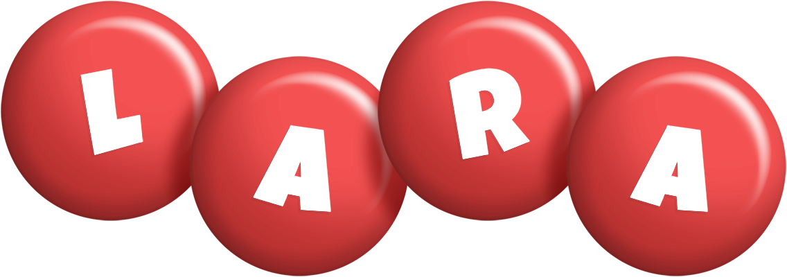 Lara candy-red logo