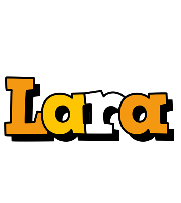 Lara cartoon logo
