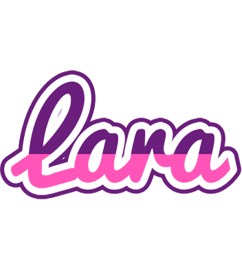 Lara cheerful logo