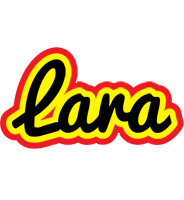 Lara flaming logo