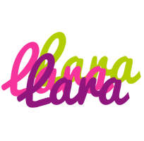 Lara flowers logo