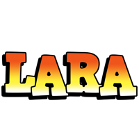 Lara sunset logo