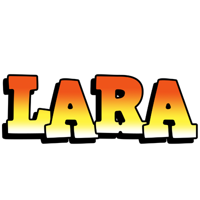 Lara sunset logo